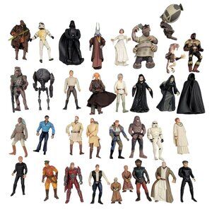 Star Wars Action Figure Lot  Collection Multiple Characters & Variants
